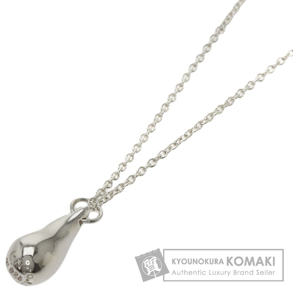 Tiffany Teardrop Necklace Silver Tiffany